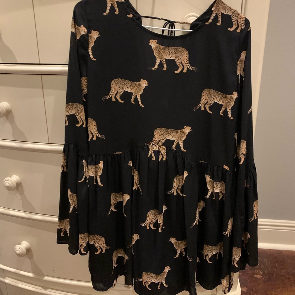 Buddy Love Hall dress in Cheetah